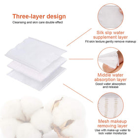 OMSM close-up of pad texture highlighting triple-layer absorbent design