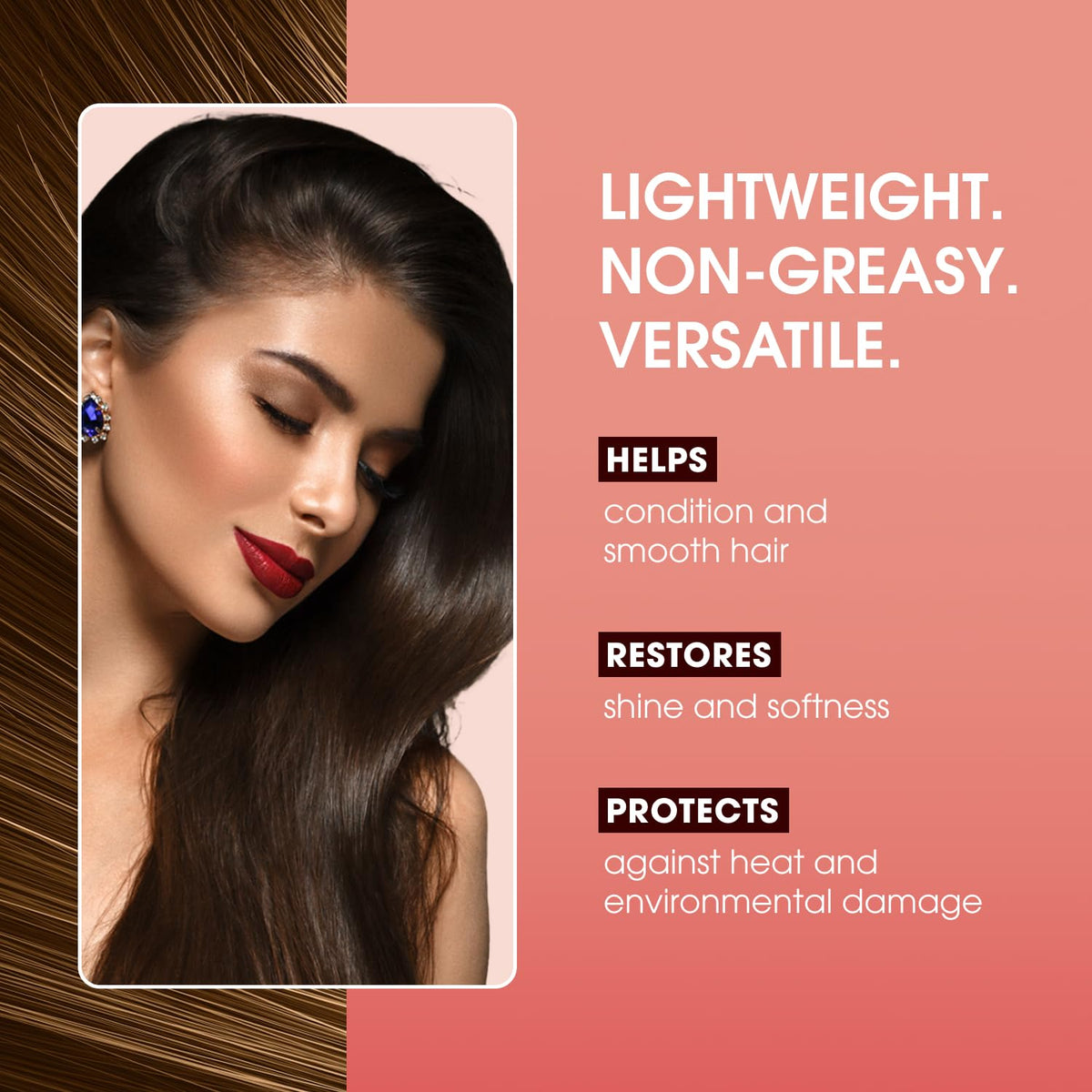 One 'N Only used on wig and extensions to restore luster benefit