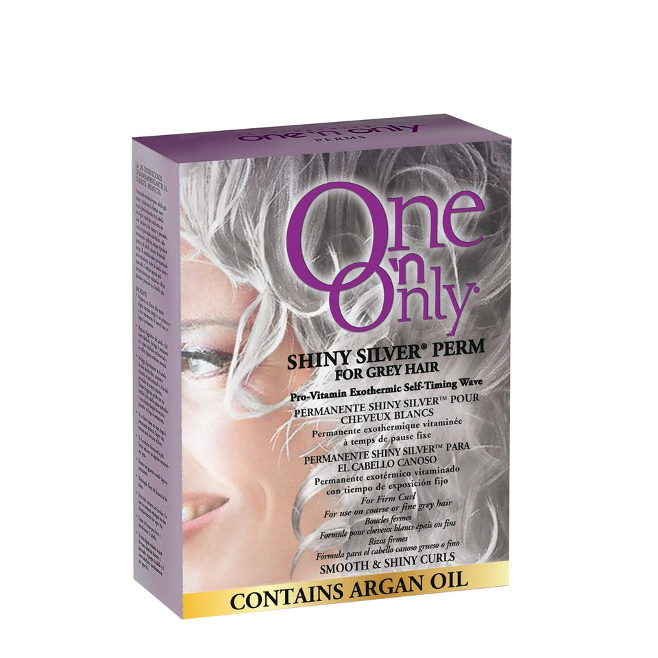 One 'N Only front packaging showing kit contents and curl results benefit