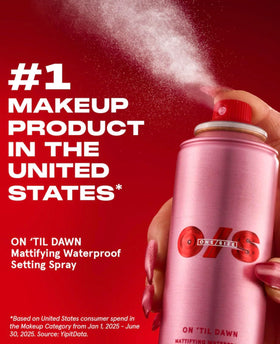 One Size ingredient shot with green tea extract emphasizing pore-blurring benefits