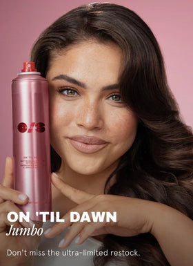 One Size fine mist close-up demonstrating even coverage and lightweight feel