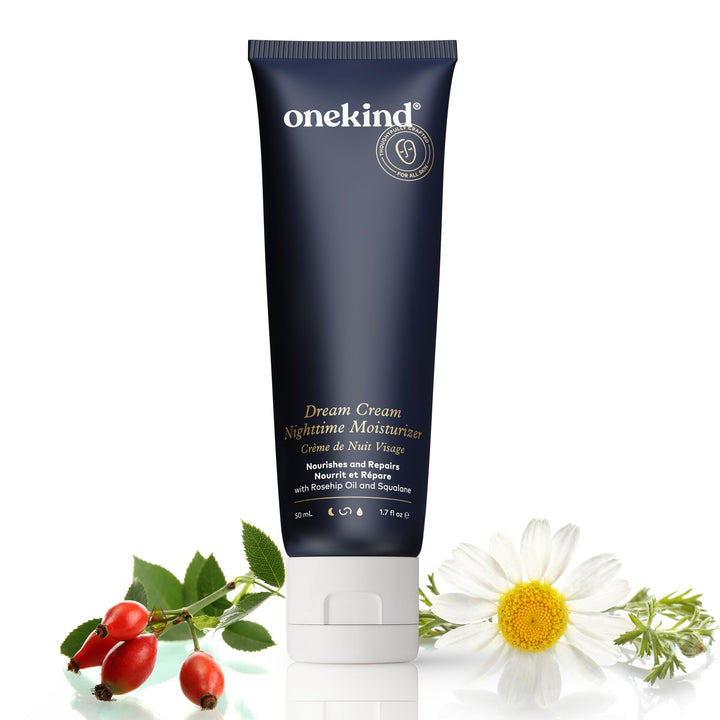 Onekind jar front view showing packaging and clean branding for easy shelf recognition