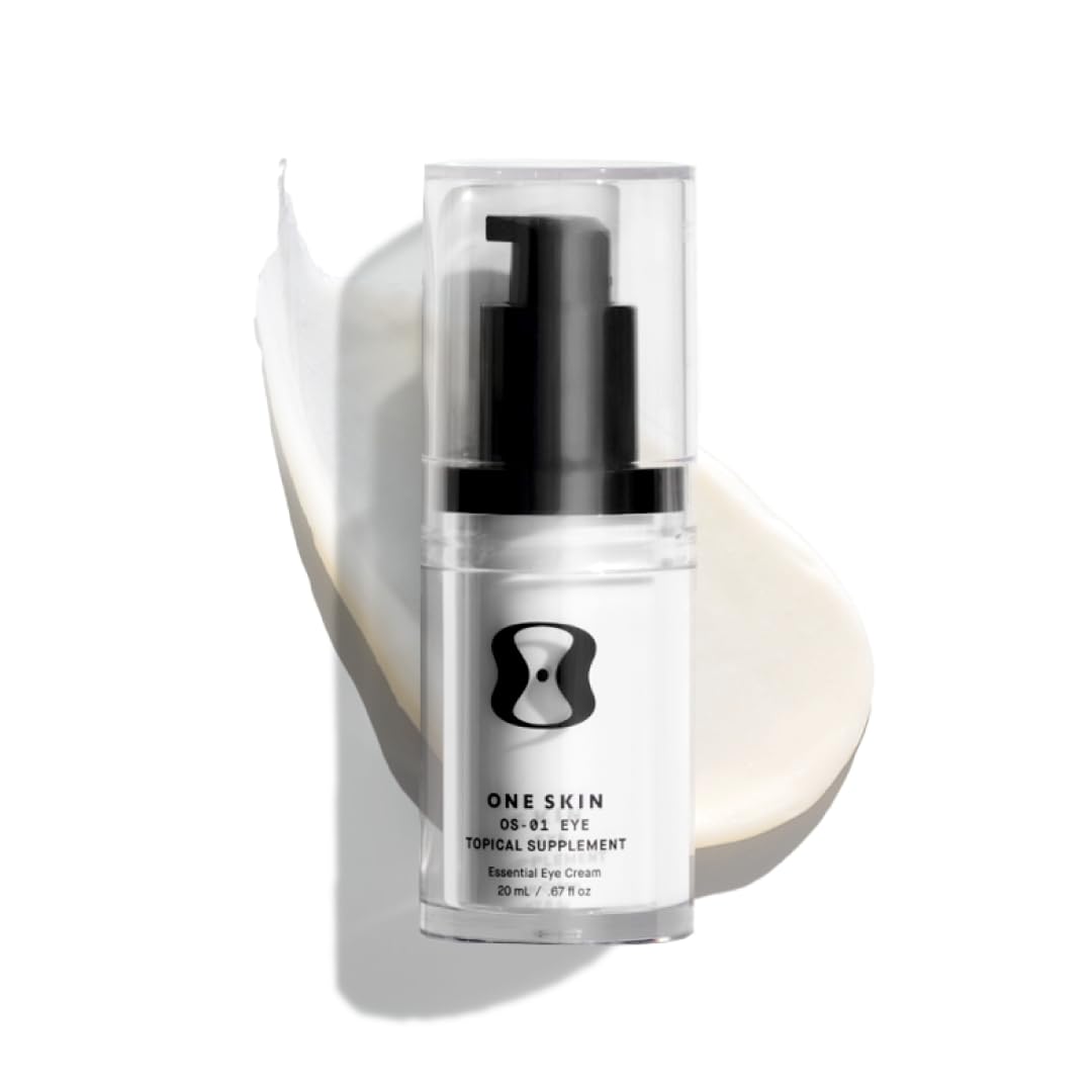 oneskin eye front jar showing clean packaging and product benefit