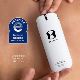 oneskin peptide ingredient visual emphasizing science-backed formulation benefit