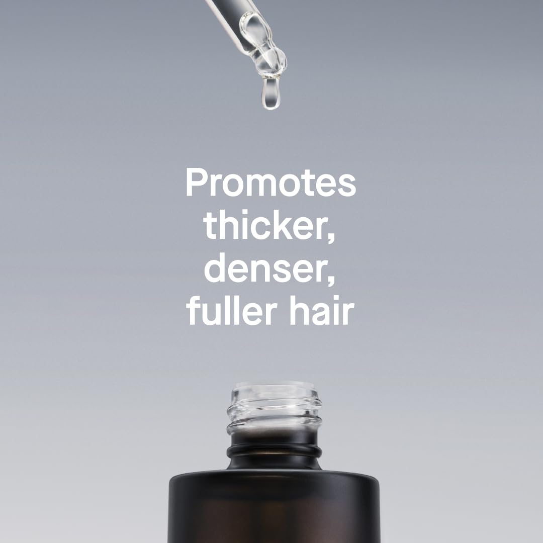 oneskin lifestyle image showing fuller hair and confident styling after consistent use benefit