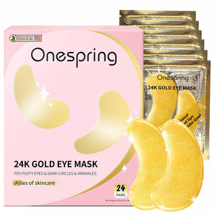 Onespring front packaging showing 24 pairs and benefits