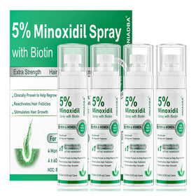 ONIADBA front packaging showing four bottles and supply benefits