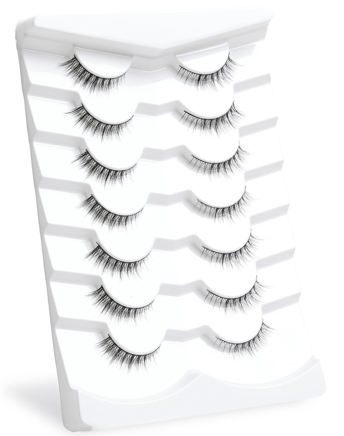 Onlyall lashes with applicator and glue demonstrating easy application