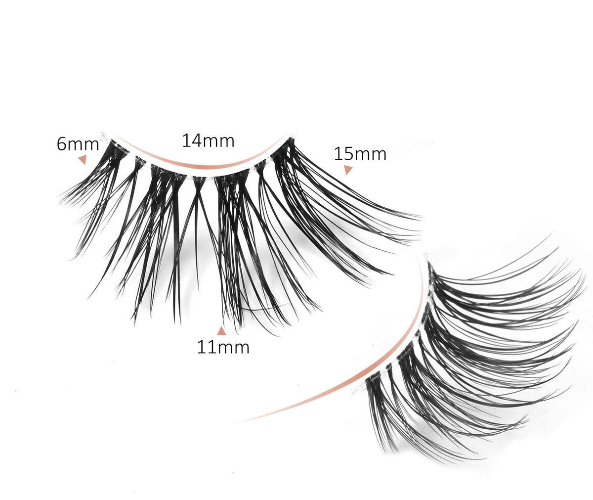 Onlyall clear band close-up revealing near-invisible attachment for seamless blending