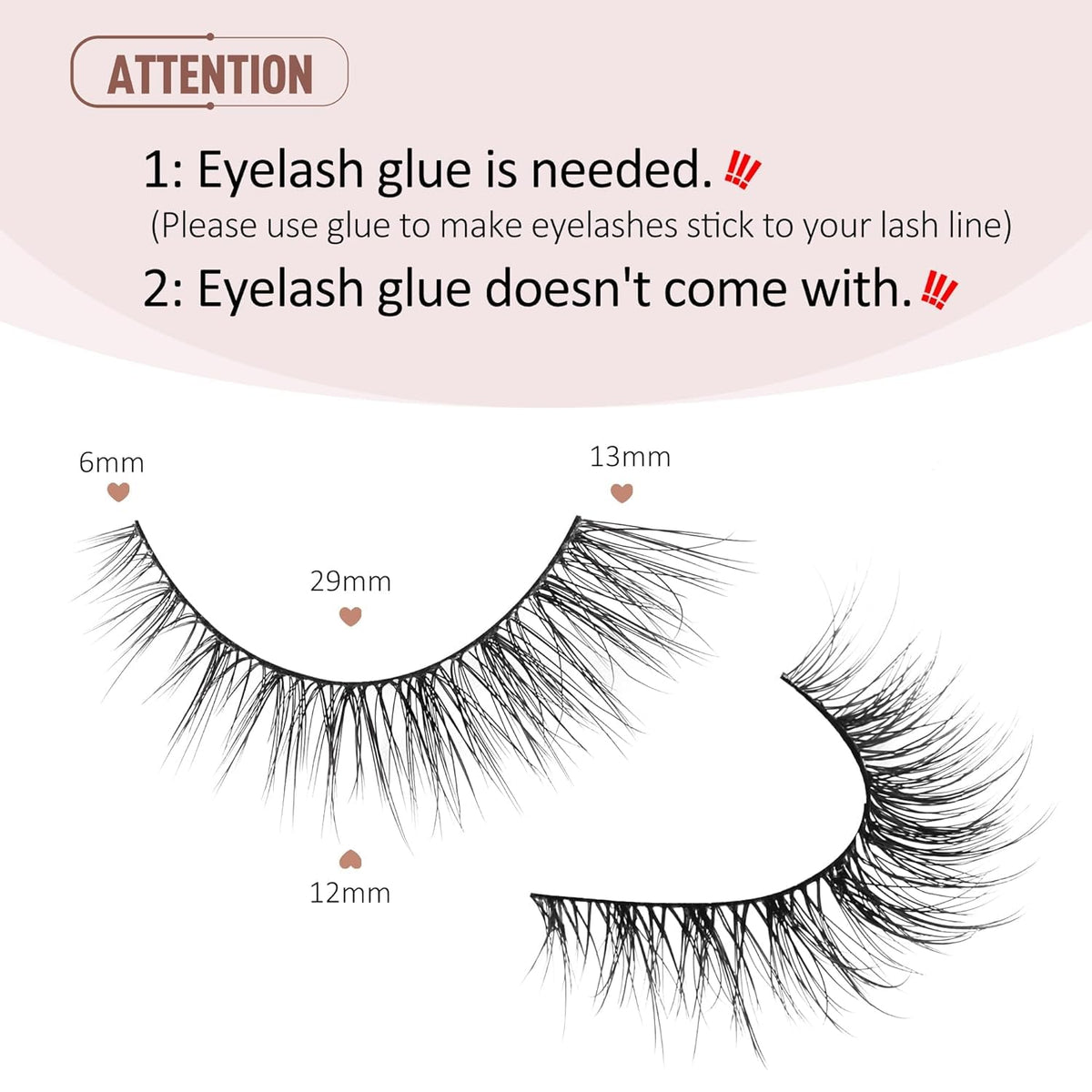 Onlyall close-up of ultra-thin lash band offering comfortable lightweight wear