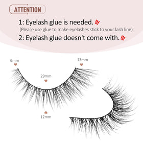 Onlyall close-up of ultra-thin lash band offering comfortable lightweight wear
