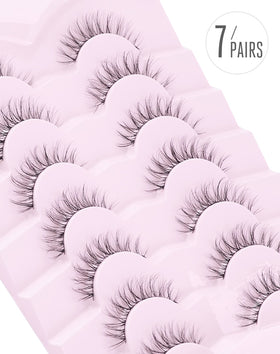 Onlyall lash fiber texture detail showing faux mink softness and comfort