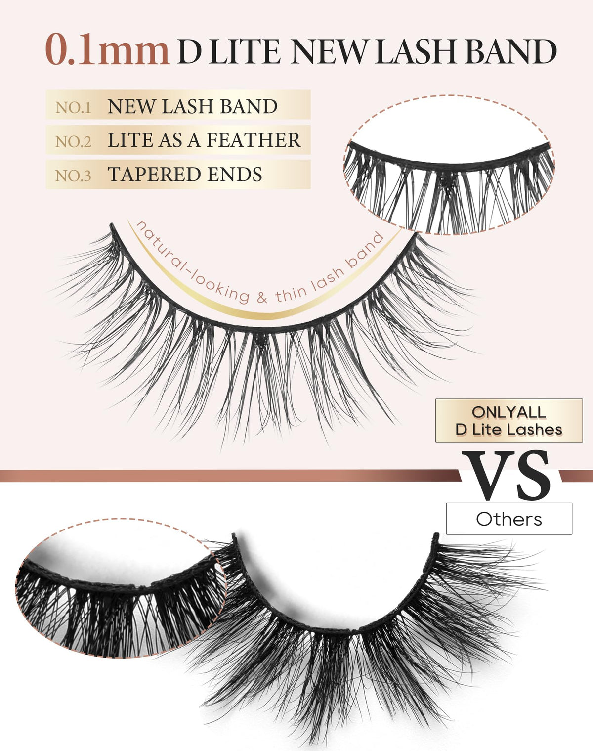 Onlyall lash tray storage preserving shape and reuse potential