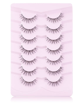Onlyall model closeup with lashes applied demonstrating subtle enhancement