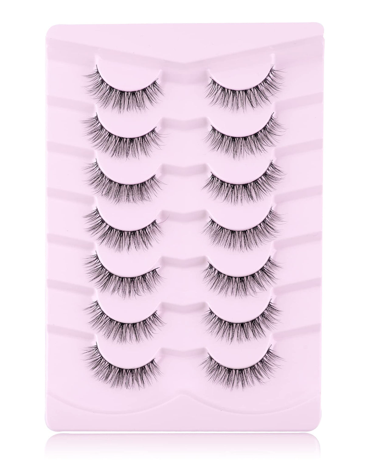 Onlyall lashes in hand showing scale and easy trimming benefit