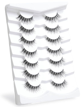 Onlyall lashes next to ruler showing 13mm length for balanced enhancement