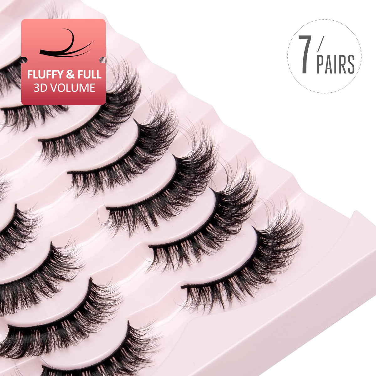 Onlyall faux mink fiber texture giving soft fluffy volume