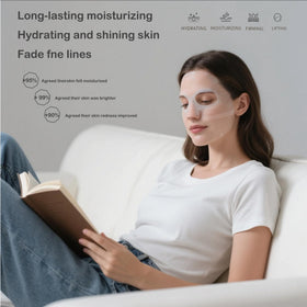 ONMYLOVIN single mask sheet laid flat to show full coverage