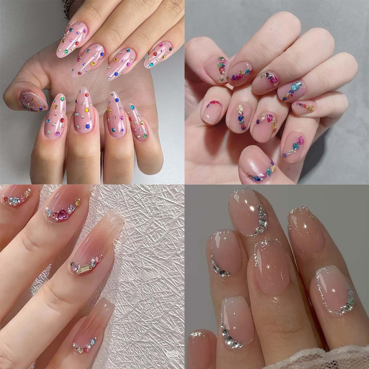 ONPRESS styled manicure on hands illustrating glamorous result and inspiration