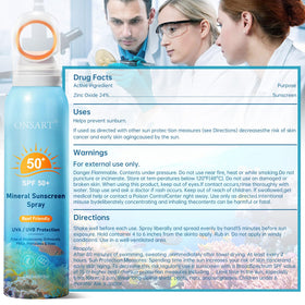 ONSART bottle in hand showing 200ml size for portability