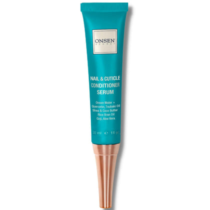Onsen Secret front packaging tube 30ml showing compact travel-friendly design and benefits