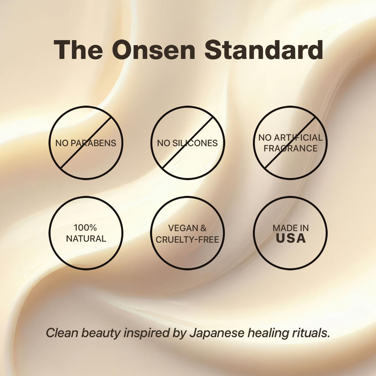 Onsen Secret label close-up highlighting enzyme and mineral ingredients