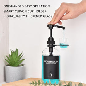 onsogi pump and spout close-up highlighting splash-free dispensing