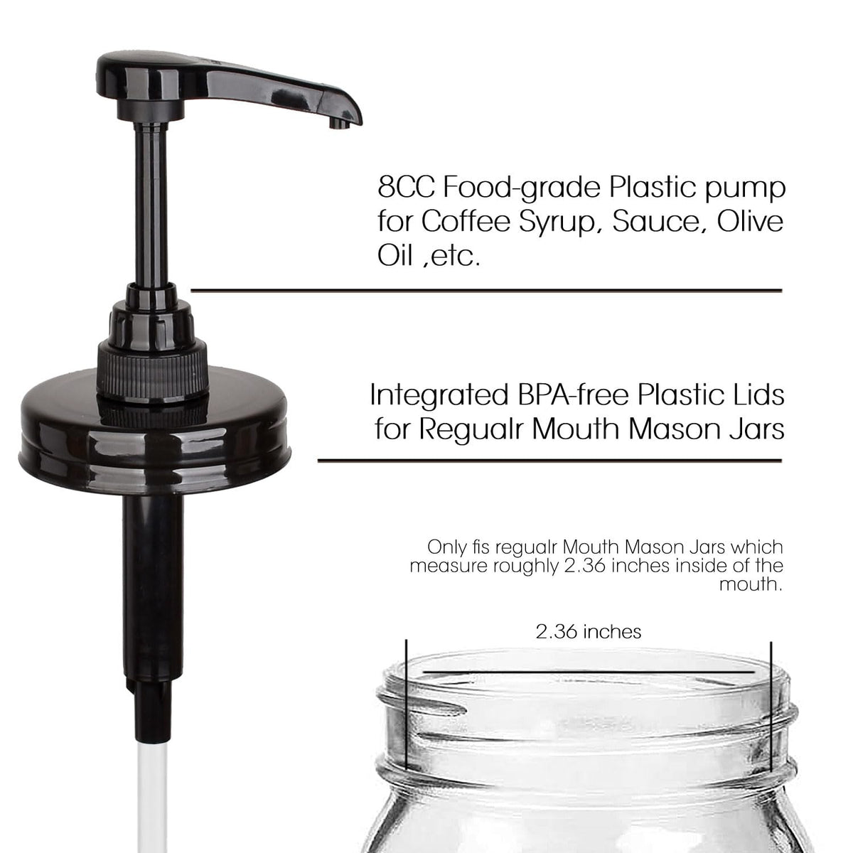 onsogi side profile showing screw band fit on jar, secure closure benefit