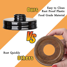 onsogi texture close-up of plastic finish, easy-clean food-grade surface