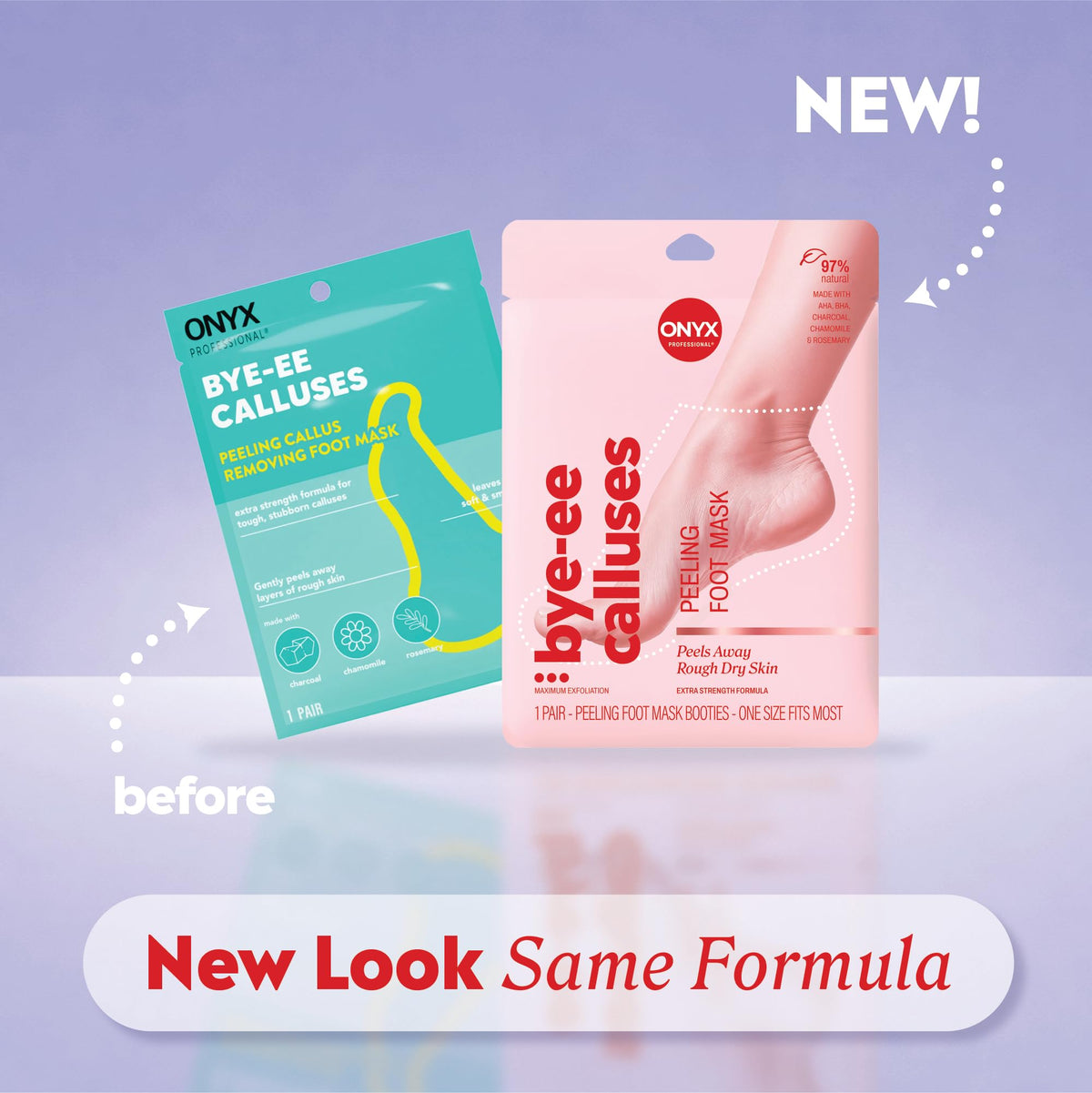 Onyx Professional open sachet and single bootie ready to use