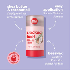 Onyx Professional balm texture swiped on skin demonstrating smooth absorption
