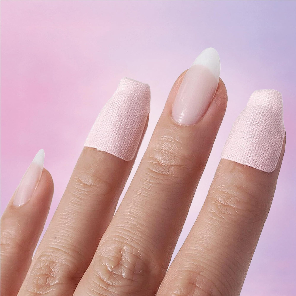 Onyx Professional patch used on a toe illustrating versatile nail care