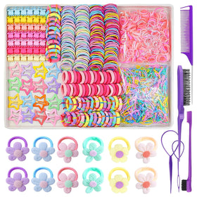 Ooosonlu front packaging showing full 889-piece hair tie set and contents