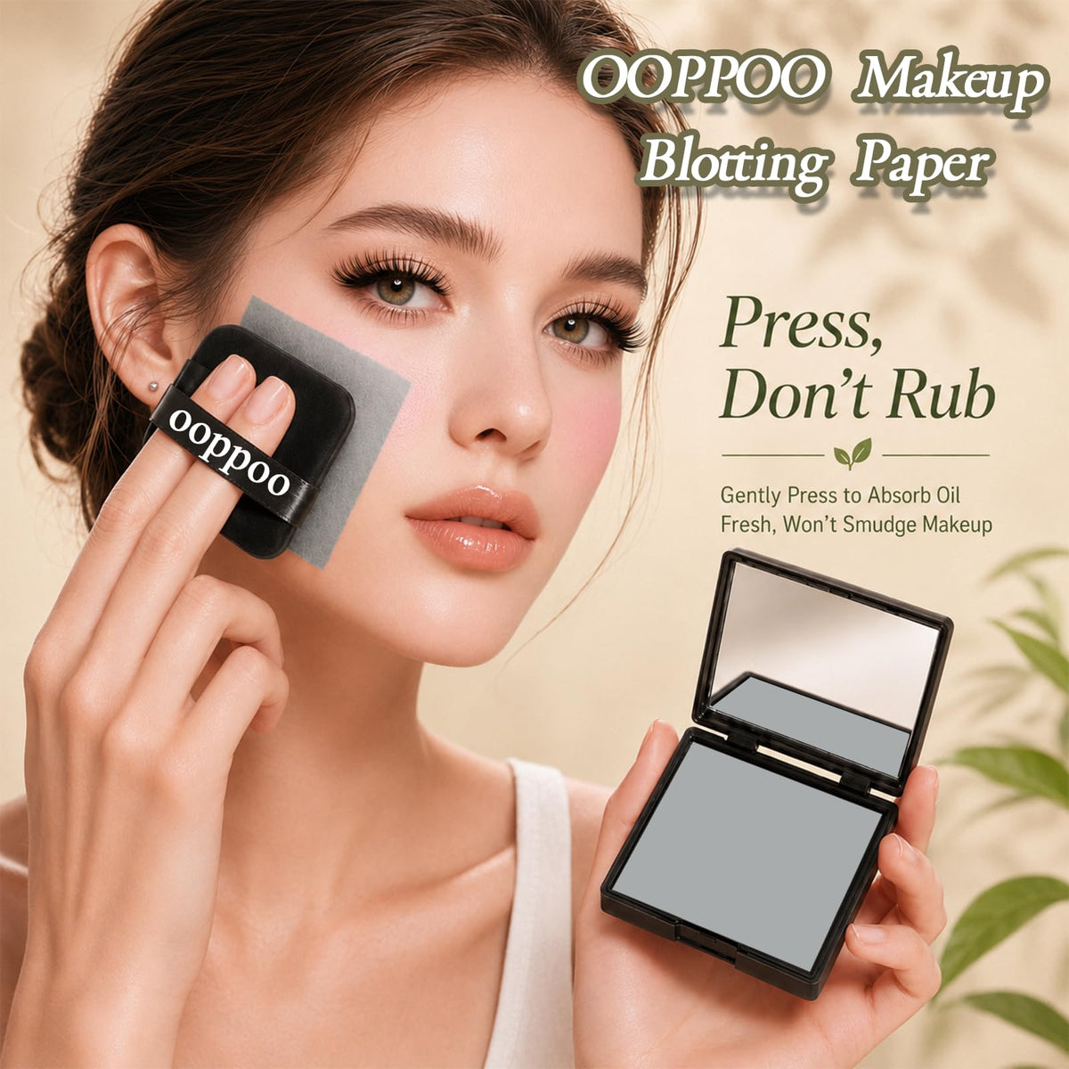 OOPPOO linen-fiber texture close-up shows tear-resistant durability