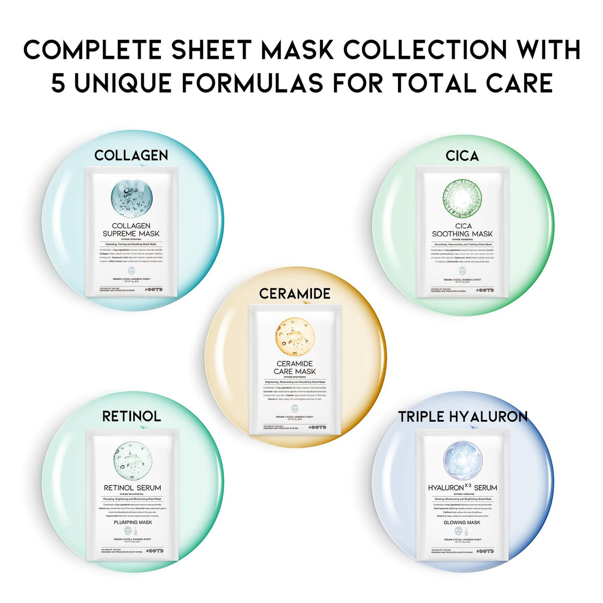 OOTD close-up of sheet mask fabric texture for comfortable fit and absorption