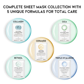 OOTD close-up of sheet mask fabric texture for comfortable fit and absorption
