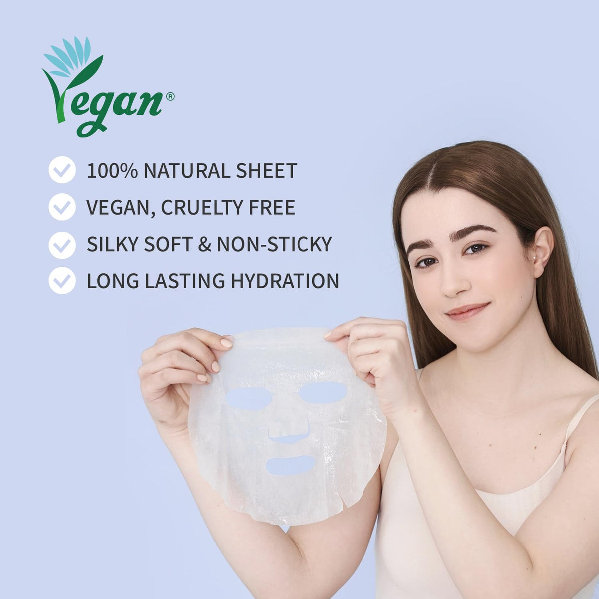 #OOTD mask beside hand to show size and easy application for home use