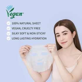 #OOTD mask beside hand to show size and easy application for home use