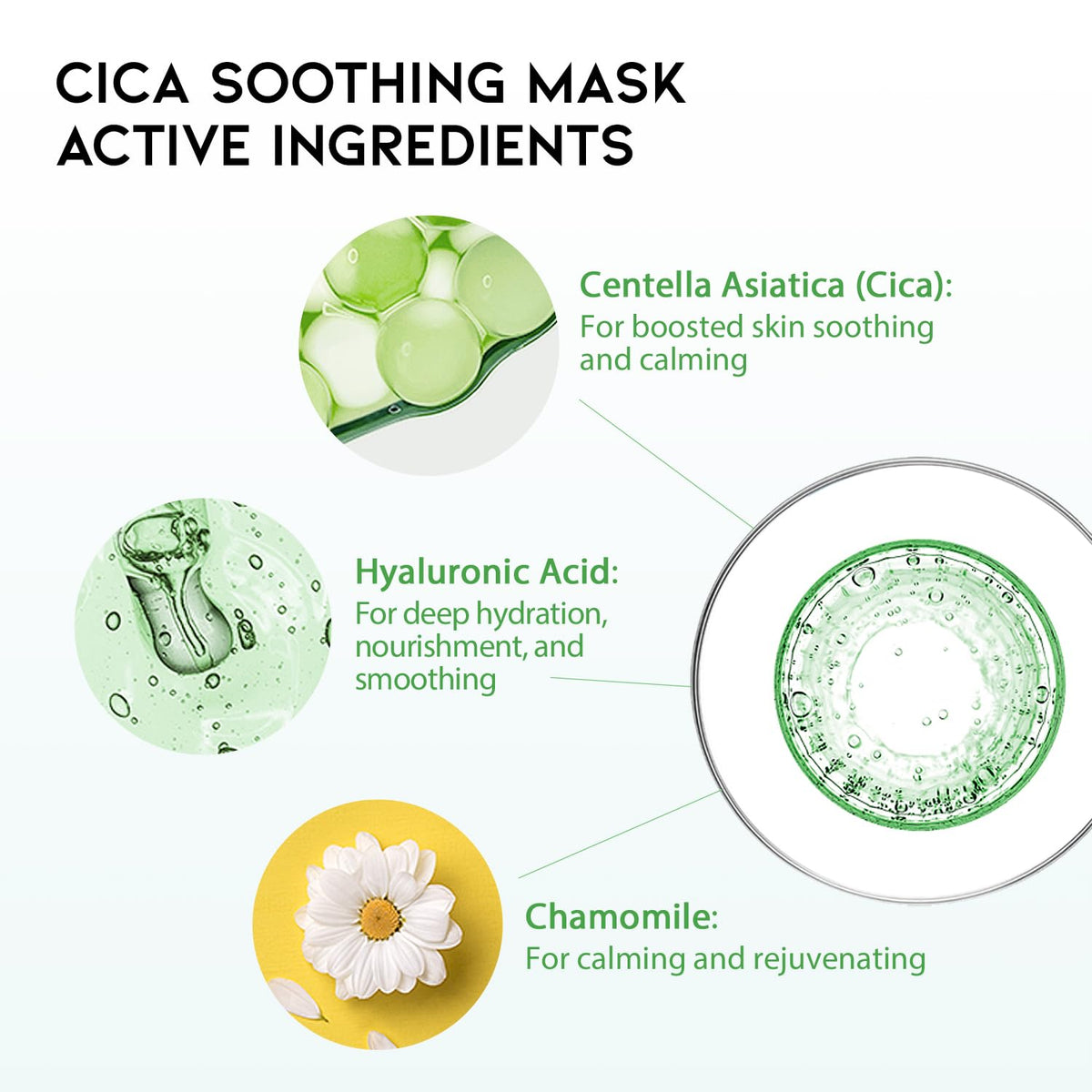 OOTD array of individual mask pouches showing hydrating brightening and rejuvenating options