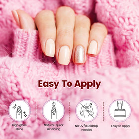 OpenLive base coat top coat and activator bottles arranged to show essential bonding liquids
