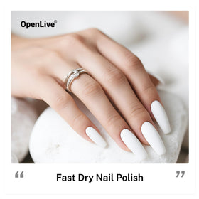 OpenLive cap and brush detail illustrating easy control for precise nail lines