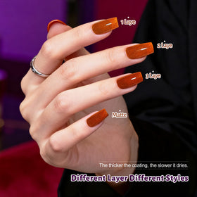 OpenLive color range laid flat to show variety of shades and easy selection benefit