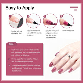 OpenLive dark pink used in nail art showcasing creative possibility and color payoff