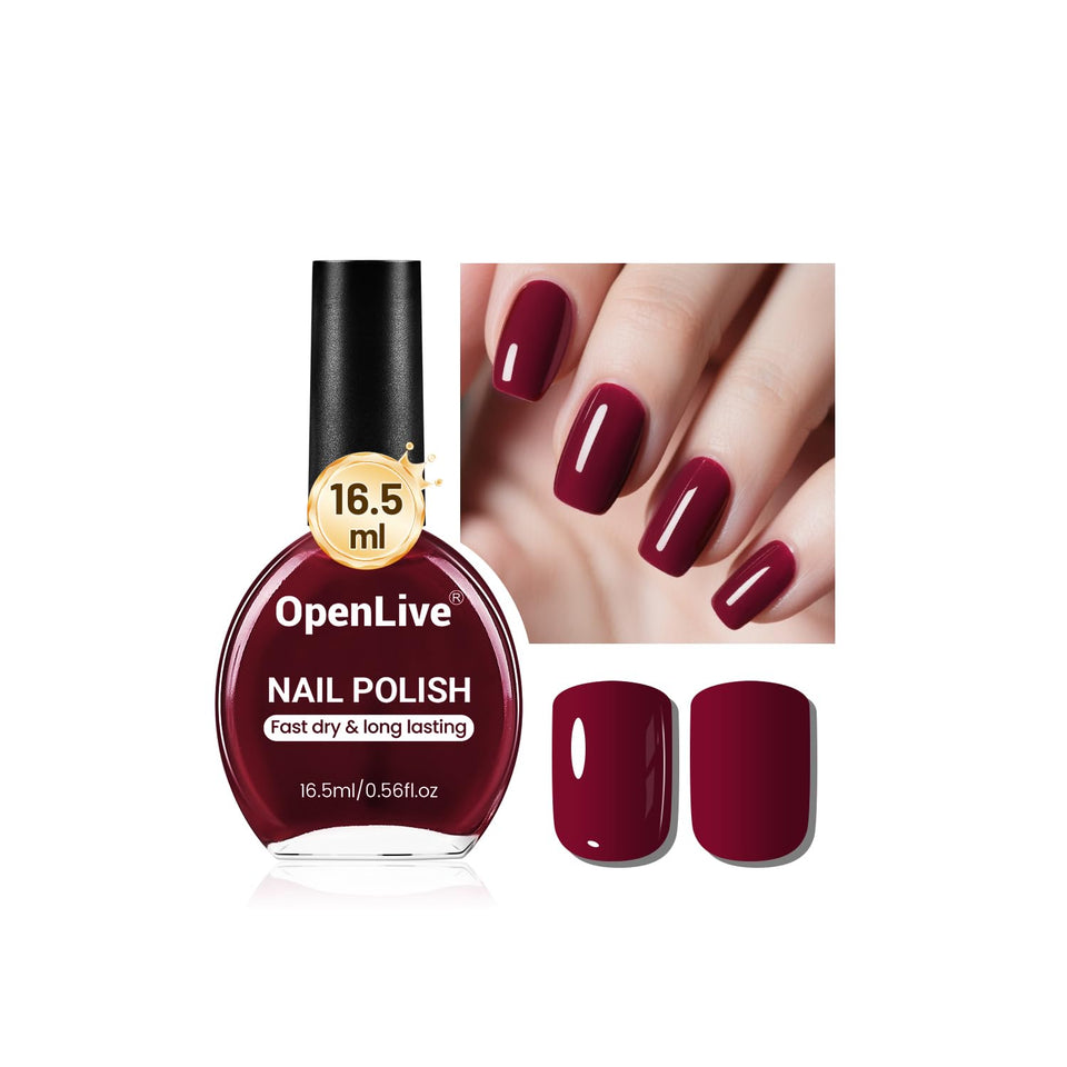 OpenLive dark red front packaging showing brand and volume for clear purchase benefit