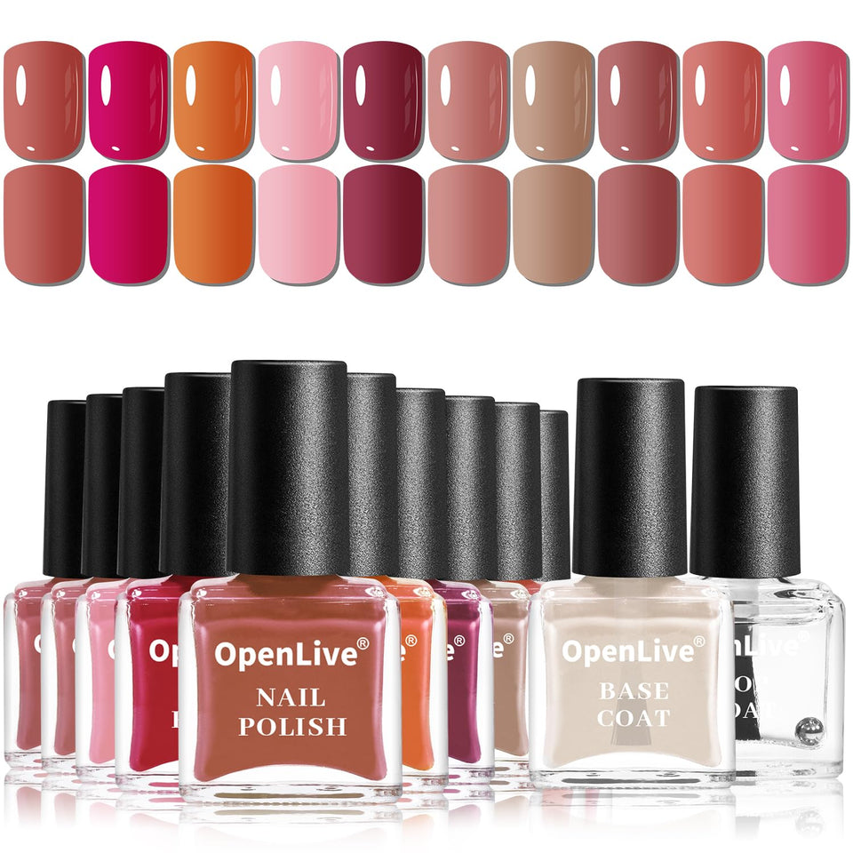 OpenLive front packaging showing full 12-piece set and colors, easy gifting