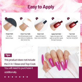 OpenLive lifestyle shot of manicure set on a table, inspires at-home salon-style sparkle