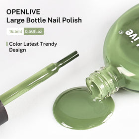 OpenLive lifestyle mood shot on a table highlighting elegant minimalist manicure