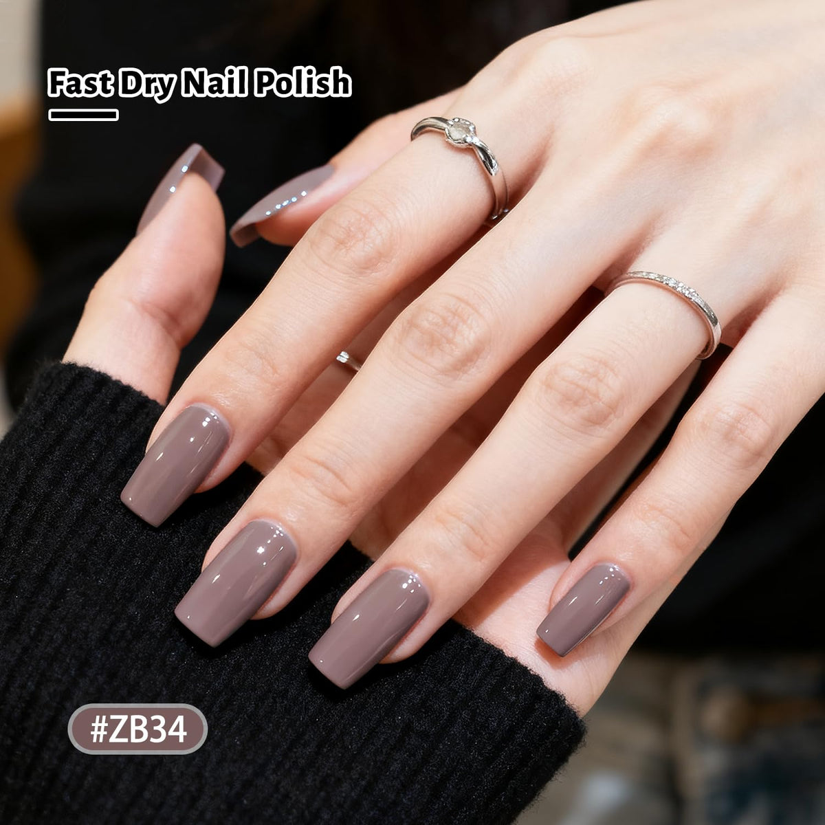OpenLive polish texture stroke demonstrating rich pigment and even coverage benefit