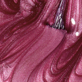 OPI swatch on nail wheel showing true A-Rose at Dawn pigmentation for shade selection