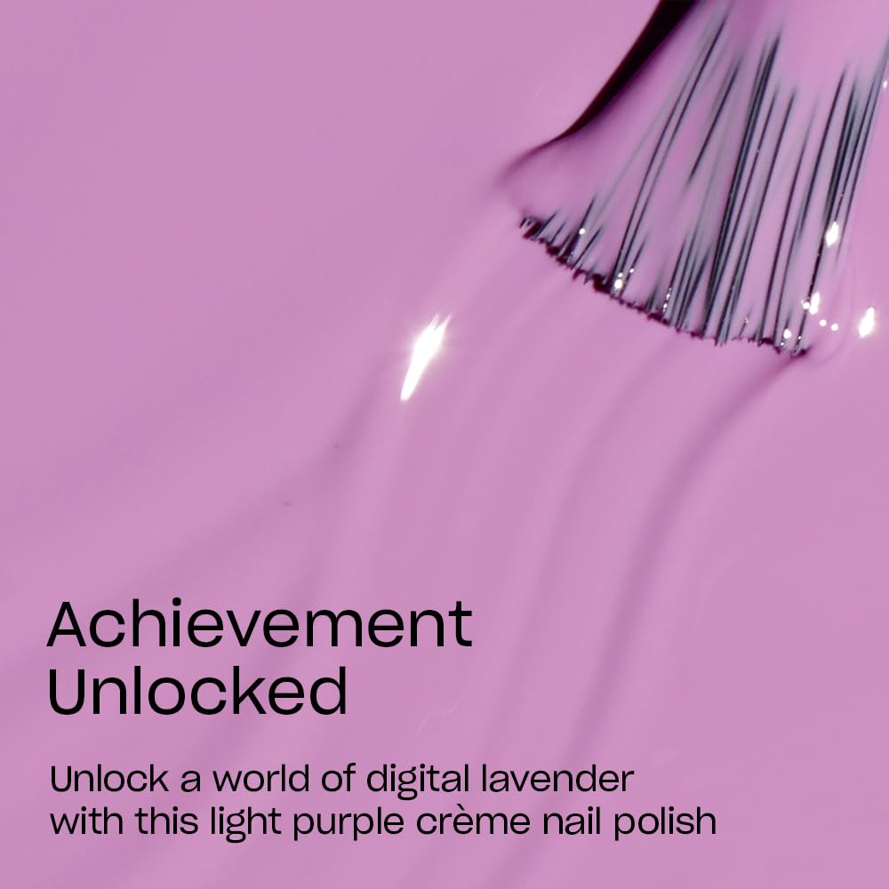 OPI brush stroke close-up demonstrating smooth even coverage